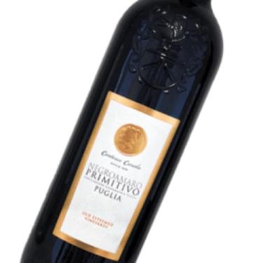 Imagem de Vinho Tinto Italiano Negroamaro Primitivo Puglia IGT Contessa Carola 750ML