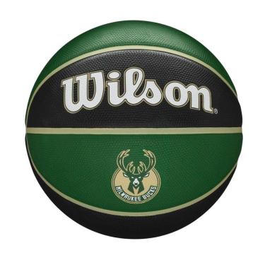 Imagem de Bola Basquete Nba Mil Bucks Wtb1300xbmil - Verde/Preto 7