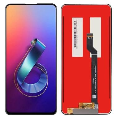 Imagem de SHOWGOOD Tela LCD de 6,4 polegadas para Asus Zenfone 6 2019 ZS630KL Tela LCD Digitalizador Assembly Display para Asus ZS630KL 6Z I01WD Peças LCD (com moldura prata)