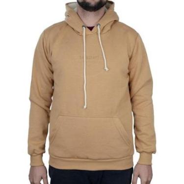 Imagem de Blusa Masculina Dixie Moletom Marrom Claro - 14110362-Masculino