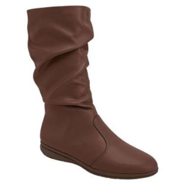 Imagem de Bota Feminina Cano Médio Madeira Piccadilly 261025-6-Feminino