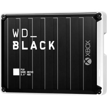 Imagem de WD_BLACK Disco rígido externo portátil de 5 TB P10 para Xbox – Disco rígido externo com Xbox Game Pass de 1 mês – WDBA5G0050BBK-WESN