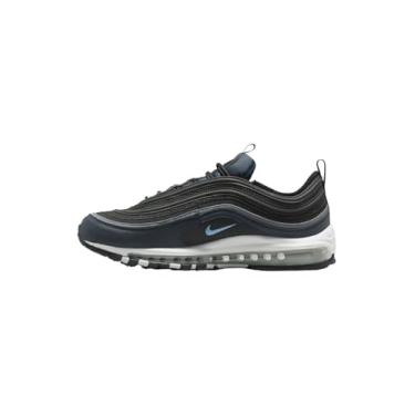 Imagem de Nike T nis masculino Air Max Terrascape 97 Summit Branco/Lt Iron Ore (DJ5019 100), Preto/azul universit rio, 11.5