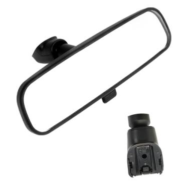 Imagem de HNeekyr Espelho retrovisor compatível com Nissan Rogue Altima NV1500 NV2500 NV3500 Frontier Tiida Sentra Titan Fairlady 350Z Espelho retrovisor interior substitui 96321-2DR0A