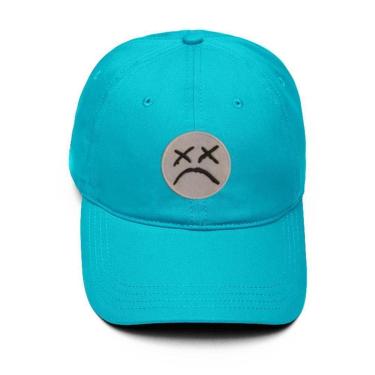 Imagem de Boné Aba Curva Regulável Strapback Emoji Triste-Masculino