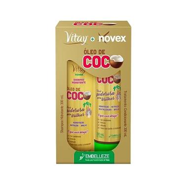 Imagem de Embelleze Kit Shampoo E Condicionador Novex Óleo De Coco 300Ml