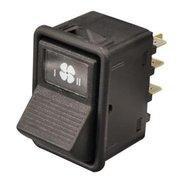 Imagem de Interruptor Tecla Ventilador Caminhões E ônibus Mb - Micro