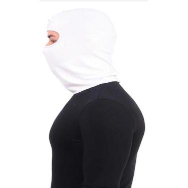 Imagem de Touca Ninja Balaclava Mascara Segunda Pele Paintball Unissex Tamanho Ú