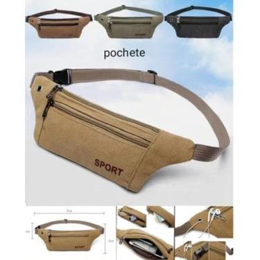 Imagem de Pochete Esportiva Impermeável Com Saída Para Fone., Preto