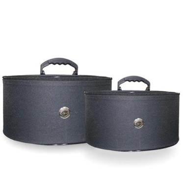Imagem de Kit 2 Maleta Nécessaires Frasqueiras Maquiagem Premium - New Bag, Pret