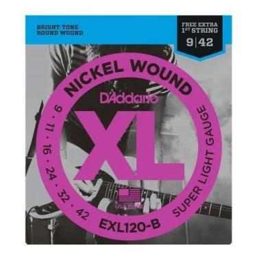 Imagem de Encordoamento p/ Guitarra 009 / Daddario / EXL120-B