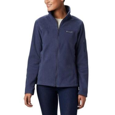 Imagem de Jaqueta Fleece Columbia Fast Trek II Feminina, PP, Azul marinho