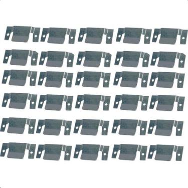 Imagem de 30 Pares Conector Cabeceira Sofá Painel Tvs União Encaixe Aço Galvaniz