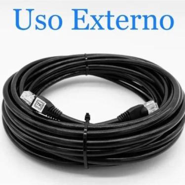 Imagem de Cabo de rede CFTV Rolo 30 metros Uso Externo Capa Dupla Montado - ULTR