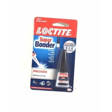 Imagem de Cola Super Bonder Loctite Forte Alta Resistência Aderência, Instantâne