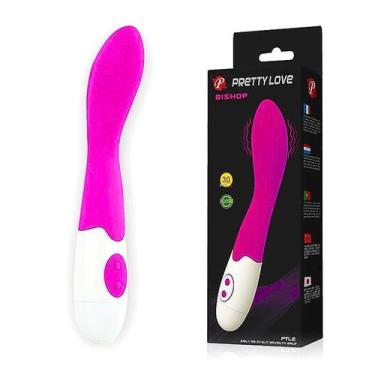 Imagem de Vibrador Silicone Pretty Love Bishop 30 Níveis de Vibração Pink