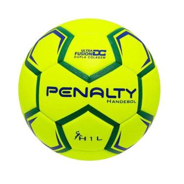 Imagem de Bola Handebol Penalty H1L Ultra Fusion XXIII, Amarelo, Verde, ÚNICO