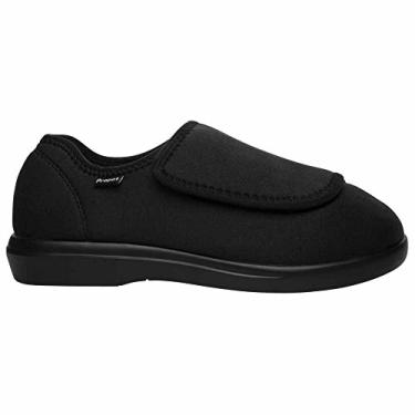 Imagem de Propét Pantufa feminina Cush Nfoot, Preto, 12 Wide