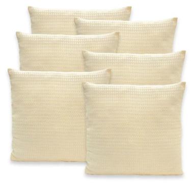 Imagem de Kit 6 Capas de Almofadas Favinho 40x40 C/ Zíper PIQUET Estampadas - Be