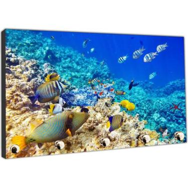 Imagem de Porta Chaves Peixes Organizador Chaveiro - Vital Quadros