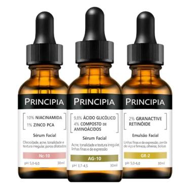Imagem de Principia Kit 3 Séruns Niacinamida + Glicólico + Retinóide