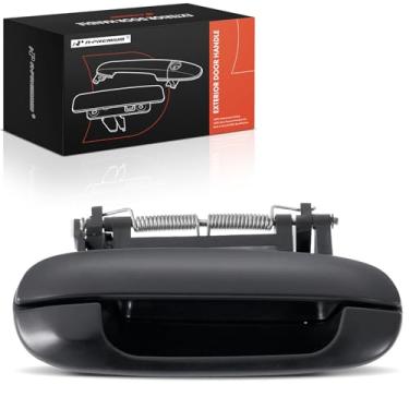 Imagem de A-Premium Maçaneta externa do lado do passageiro dianteiro direito compatível com Cadillac DTS 2006-2008, DeVille 2000-2005, Sevilha 1998-2004, Primed Black, Replace# 25749396
