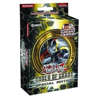 Imagem de YuGiOh Order of Chaos SE Special Edition Pack 3 Booster Packs 1 Random Promo Card