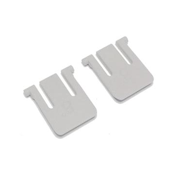 Imagem de Pernas inclinadas k270 para teclado sem fio Logitech K270 K260 K275 K200 MK260 MK270 MK275 MK200 MK295, suporte de pé de substituição branco