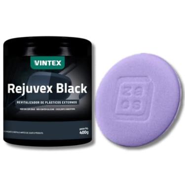 Imagem de Rejuvex Black Revitalizador Restaurador de Plásticos + Aplicador Espuma