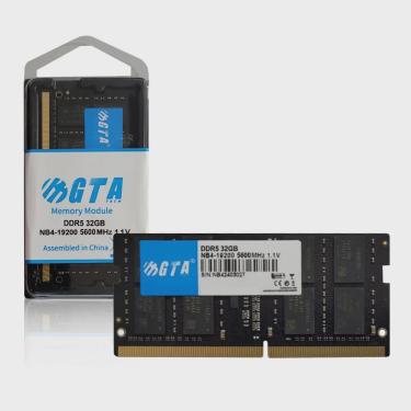 Imagem de Memoria Notebook 32gb Ddr5 5600 Cl46 1.1V GT32G5600DDR5LN gta Tech