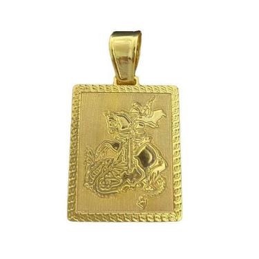 Imagem de Pingente são jorge gg - banhado a ouro 18k - ToJoia18k