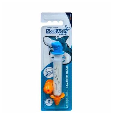 Imagem de Seringa Para Lavagem Nasal Infantil Divertida Nose Wash, 2 12-24 meses