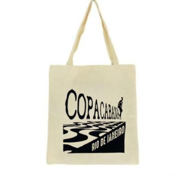 Imagem de Bolsa Ecobag 100% algodão COPACABANA - CARIOCA MAIS