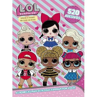 Imagem de Livro - LOL Surprise Superlivro de Atividades para Colorir com Adesivo