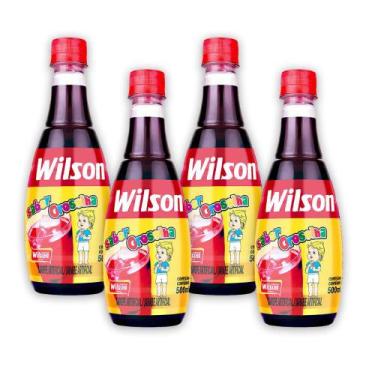 Imagem de 04Un Xarope Artificial Sabor De Groselha 500 Ml Para Bebidas Sobremesa