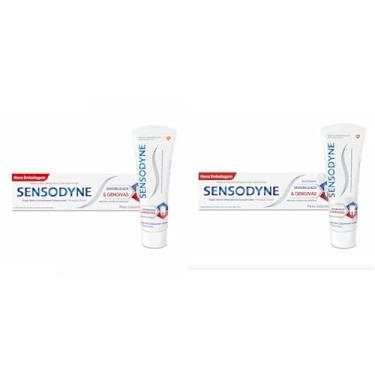 Imagem de Sensodyne Creme Dental Sensibilidade e Gengivas, 1 Unidade, 100 g + Sensodyne Pasta de Dente Sensibilidade e Gengivas Branqueador, Alívio para Sensibilidade, Uso Diário, 1 Unidade,100g