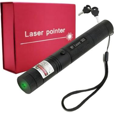 Imagem de Super Caneta Laser Verde Ultra Forte Super Alcance A Prova D'agua 200.