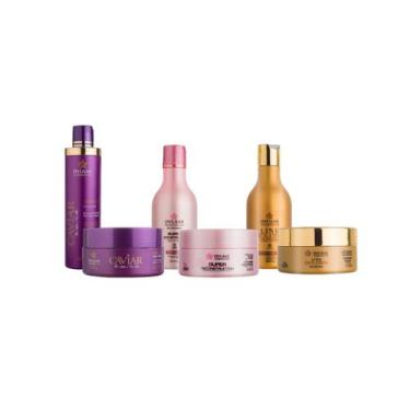 Imagem de Cronograma Capilar Completo 3 Shampoos + 3 Máscaras 300g - DYUSAR Cosm