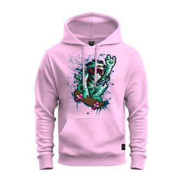 Imagem de Moletom Blusa De Frio Com Capuz Aconchegante Mumia do Skate - Nexstar,