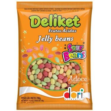 Imagem de Bala deliket frutas ácidas dori, 700g