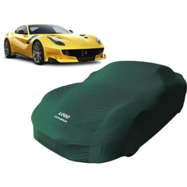 Imagem de Capa De Carro Em Tecido Ferrari F12 berlinetta - Mz, Verde
