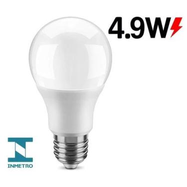 Imagem de Lâmpada Led Bulbo 4.9w, 7w, 9w, 12w, 15w E27 Bivolt 6500K Branco Frio 