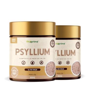 Imagem de Kit 2x Psyllium 100% Puro em Pó 100g