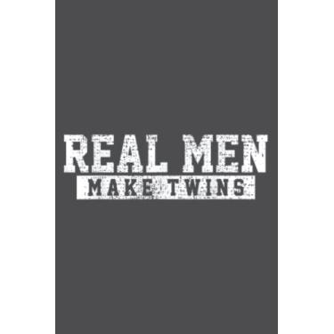 Imagem de Twin Father Twins Dad Father's Day: Study Notebook, 6 x 9 inches, 120 pages