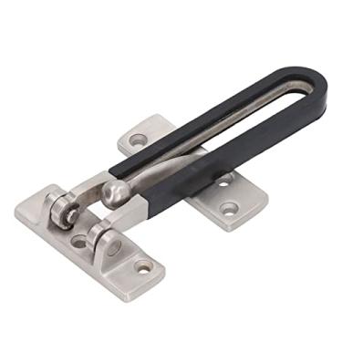 Imagem de Fechadura de Porta de Hotel, Travas de Porta para Parte Superior das Fechaduras de Corrente de Porta para Porta Interna Fivela de Porta Corrente de Porta Fivela de Segurança