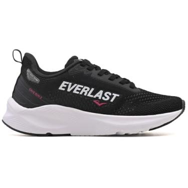 Imagem de Tênis Everlast Cave Run 2 Feminino Original (Preto/Roxo, BR, Adulto, Numérico, 39)