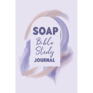 Imagem de SOAP: Bible Study Journaling Notebook for Women | Bible Study Notes Book for Studying Scripture Using the SOAP Method - Journal - Purple Design Cover