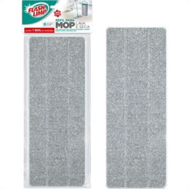 Imagem de Refil Para Mop Flash Limp Lava E Seca Pano De Microfibra - Rmop7740