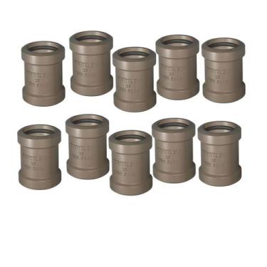 Imagem de Kit 10 Luvas de Correr para Tubo Soldável Fortlev 40mm