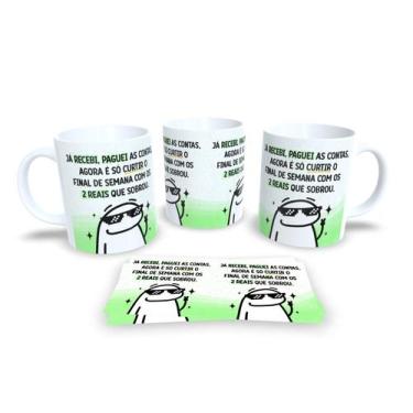 Imagem de Caneca de Porcelana Personalizada Flork Frases Engraçadas, Divertidas 